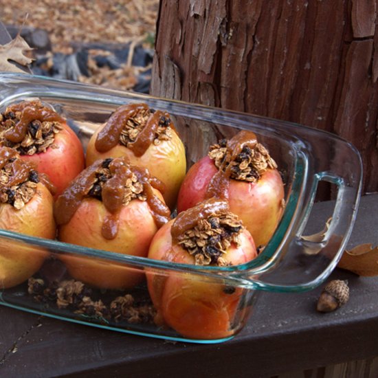 Baked Caramel Apples