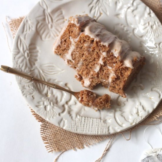 Vegan Vanilla Masala Chai Cake