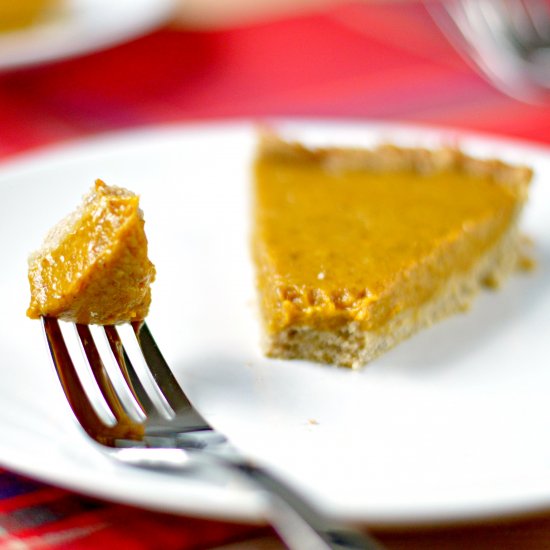 Healthy Pumpkin Pie