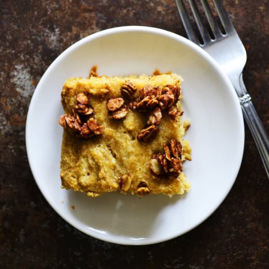 Gluten-Free Applesauce Crumb Cake