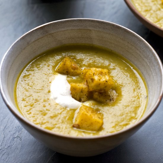 Creamy Leek & Potato Soup