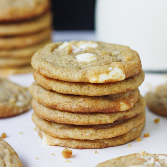 Candy Corn Creme Pudding Cookies