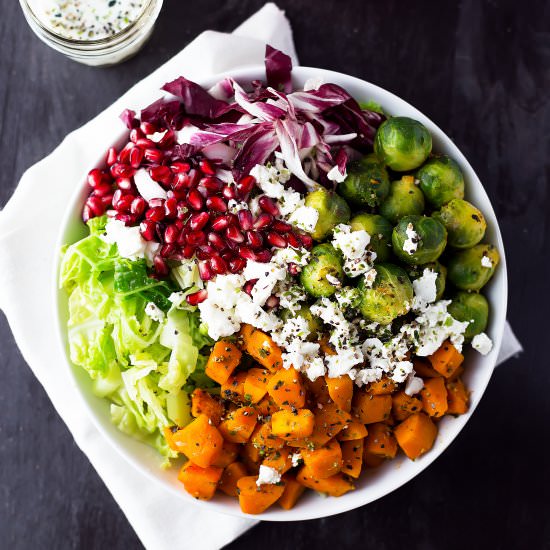 Pumpkin Kale Salad