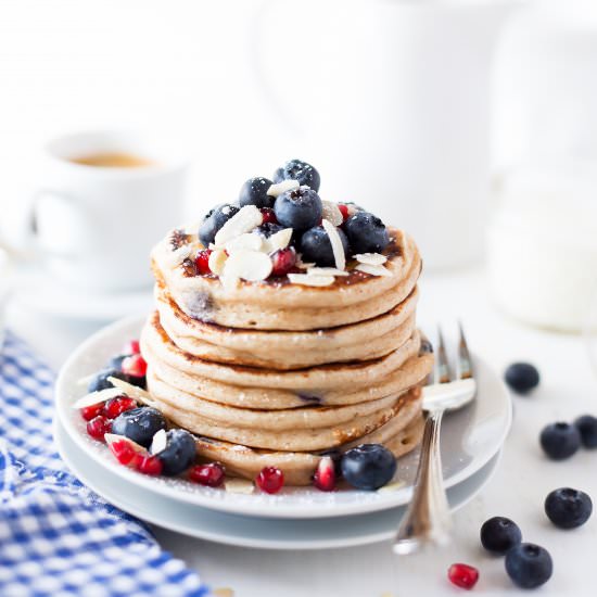 Blueberry Buttermilk Pancakes