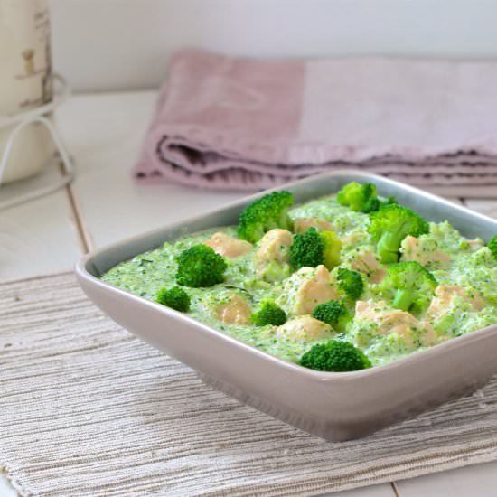 Broccoli Sauce with Chicken