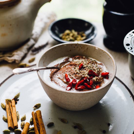 Chai Teff Porridge