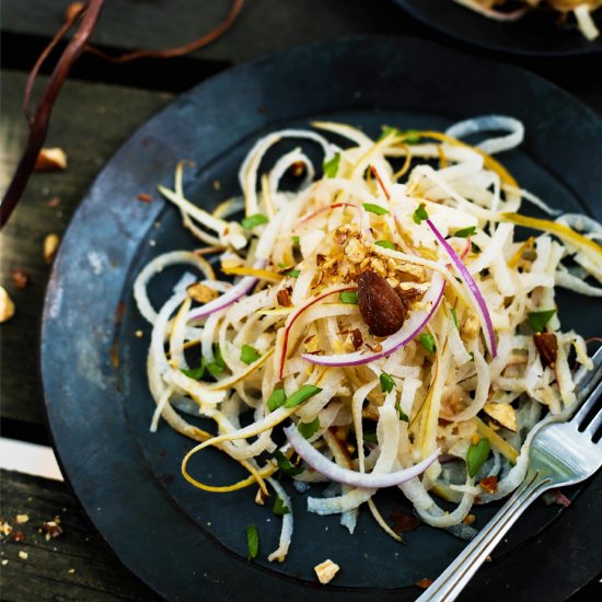 Asian Pear Kefir Salad