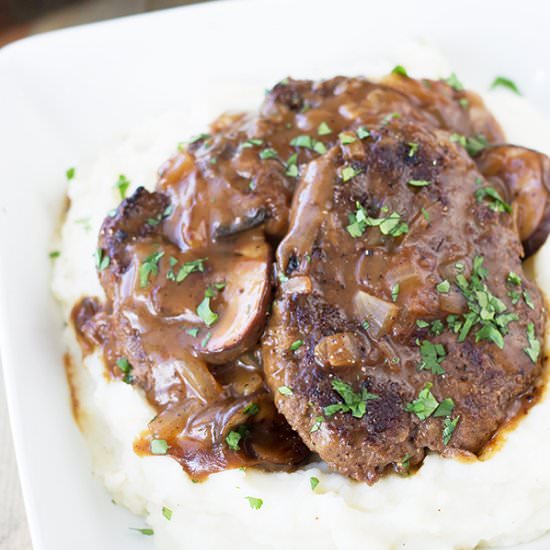 Salisbury Steak with Mushrooms