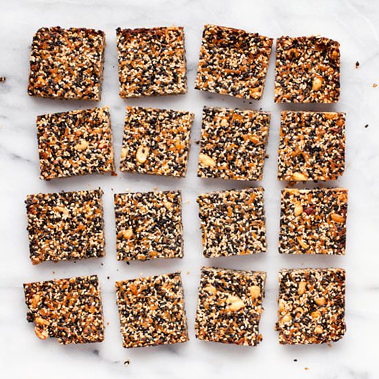 Sesame Peanut Bars