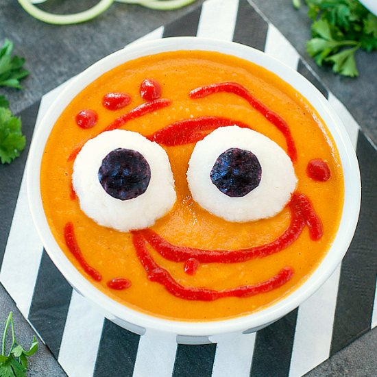 Spooky Halloween Monster Mash Soup