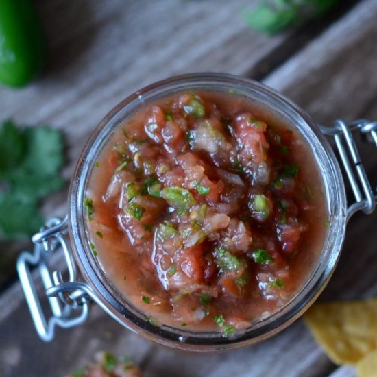 5 Ingredient Quick Salsa