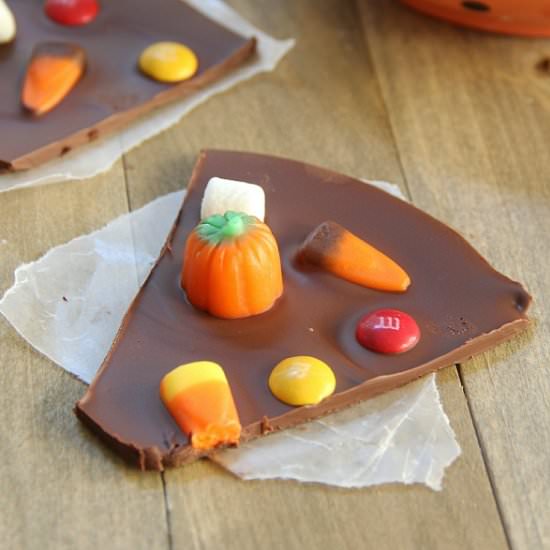 Halloween Candy Bark