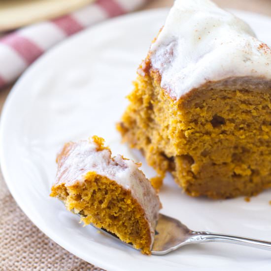 Cream Cheese Pumpkin Bundt Cake