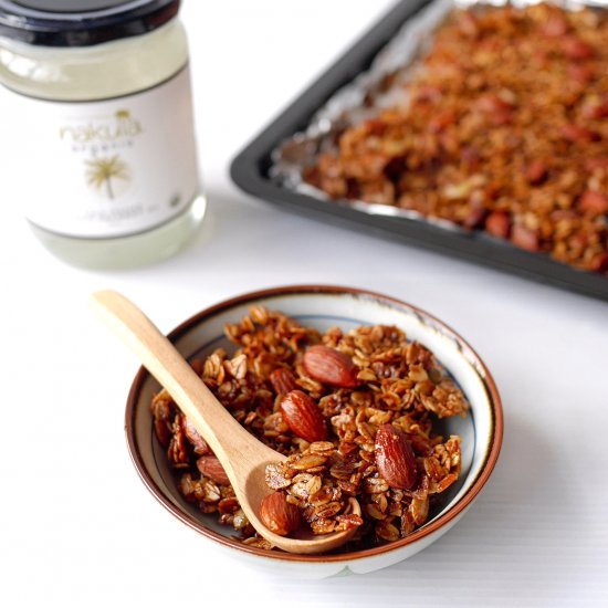 Coconut Gula Melaka Granola