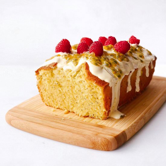 Passionfruit Coconut Chia Loaf