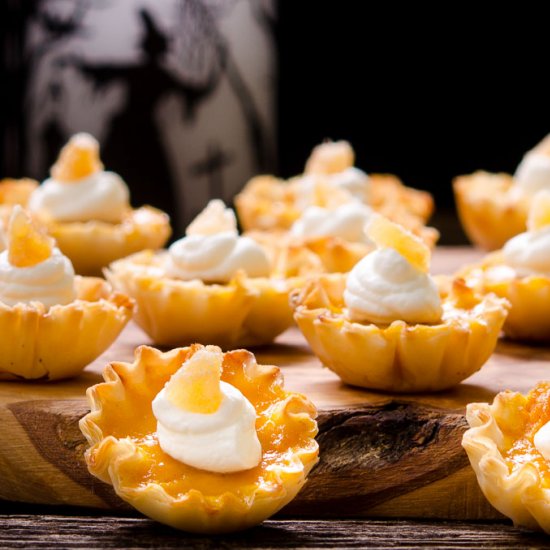 Buttercup Squash Pie Bites