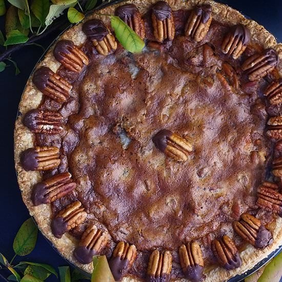 Chocolate Pecan Tart