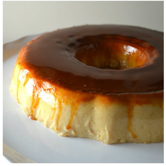 Coconut Cream Cheese Flan