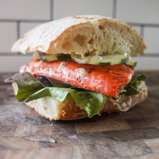 Salmon Sandwich