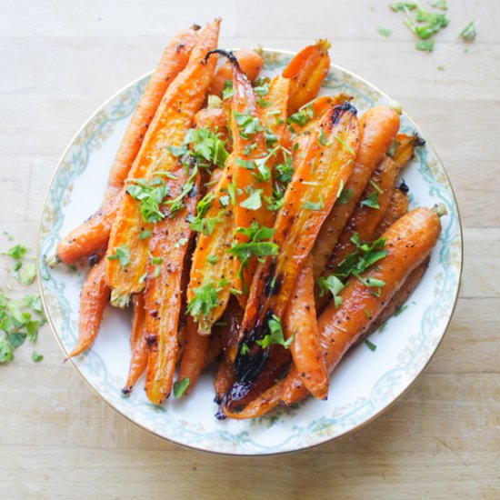 Oven Roasted Carrots