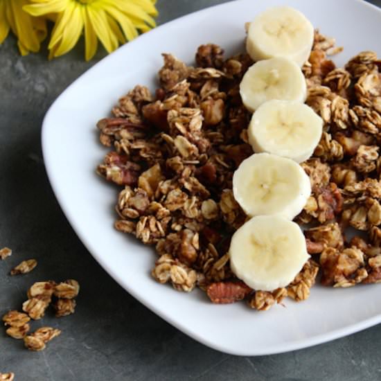 Healthy Banana Bread Granola