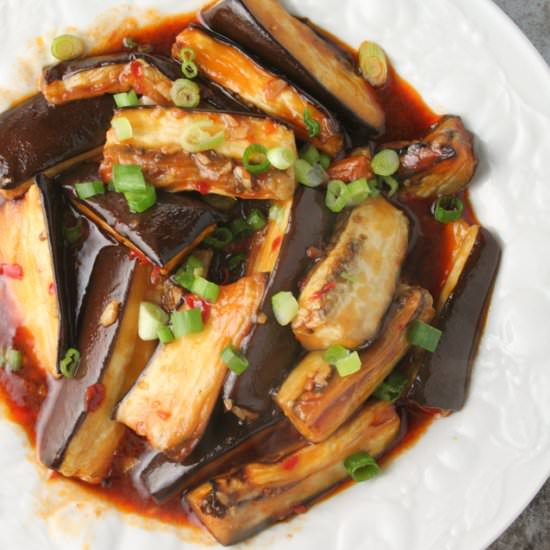 Spicy Szechuan Eggplant