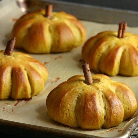 Sweet Pumpkin Buns