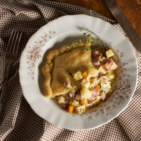 Ham, Celeriac and Leek Pie