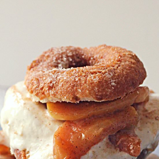 Cider Donut Shortcakes