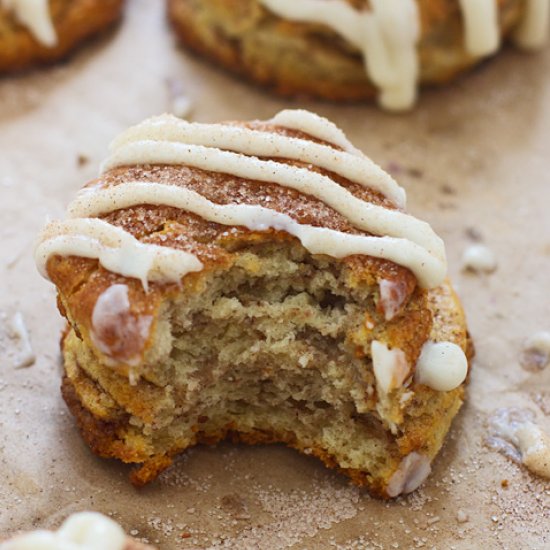 Cinnamon Roll Biscuits