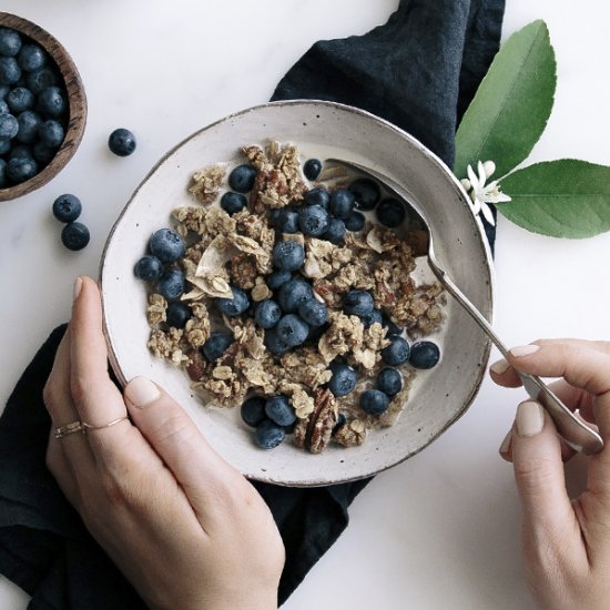 Maple, Tahini & Vanilla Granola