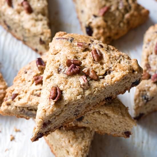 Gluten-Free Maple Date Scones