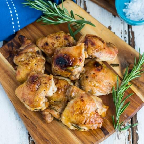 Beer Marinated Chicken Thighs