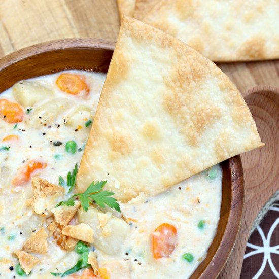 Slow Cooker Chicken Pot Pie