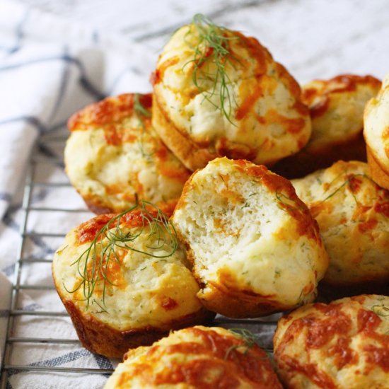 Cheddar Dill Muffins