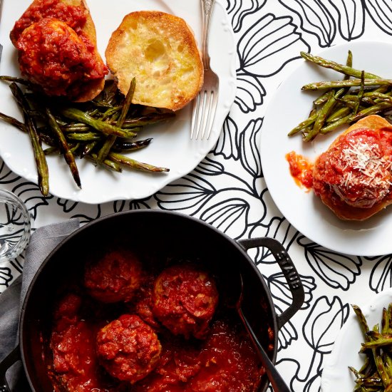 Monster Turkey Meatballs