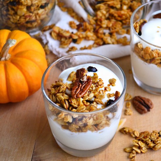 Pumpkin Spice Granola