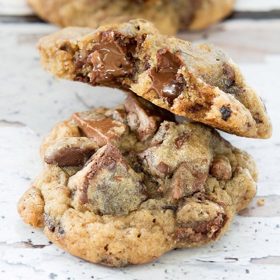 Rich Chocolate Cookies with Goodies