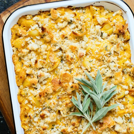 Butternut Squash Mac and Cheese