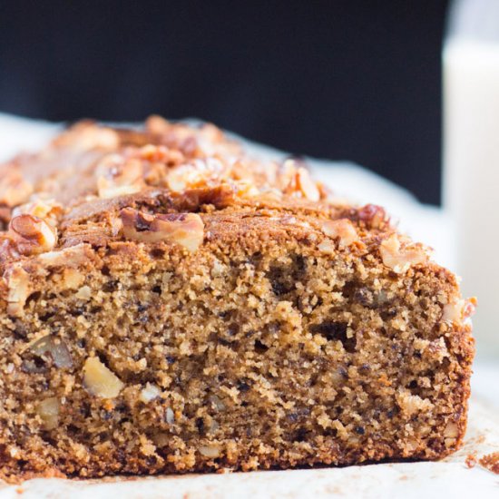 Kamut & Walnut Loaf Cake