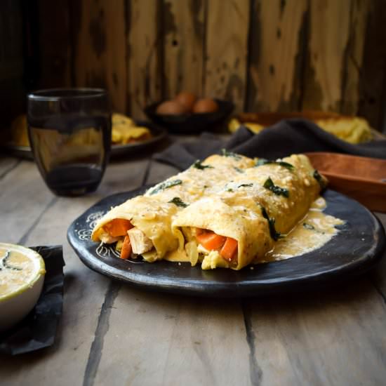 Brown Butter Sage Pumpkin Crepe