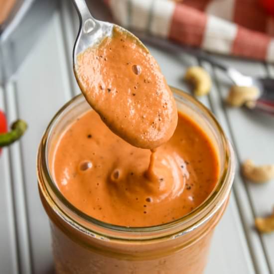 Creamy Roasted Red Pepper Soup