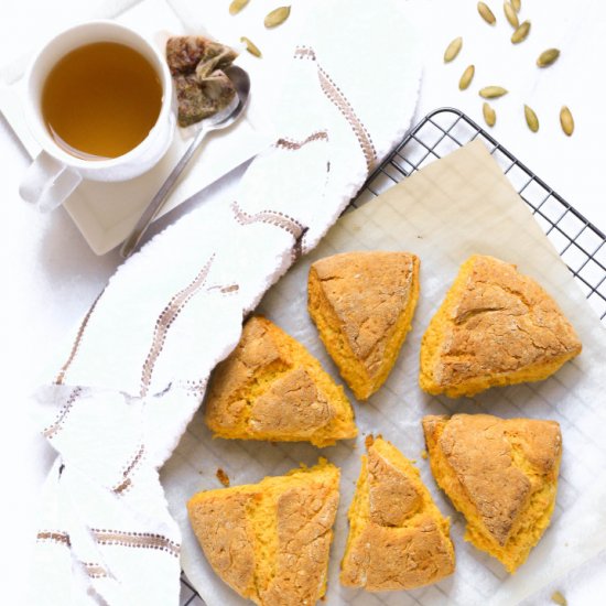 Gluten-free Pumpkin Scones