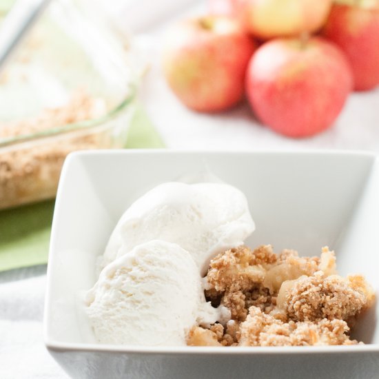 Homemade Apple Crisp