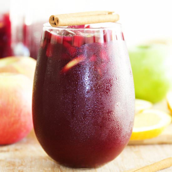 Autumn Apple Sangria