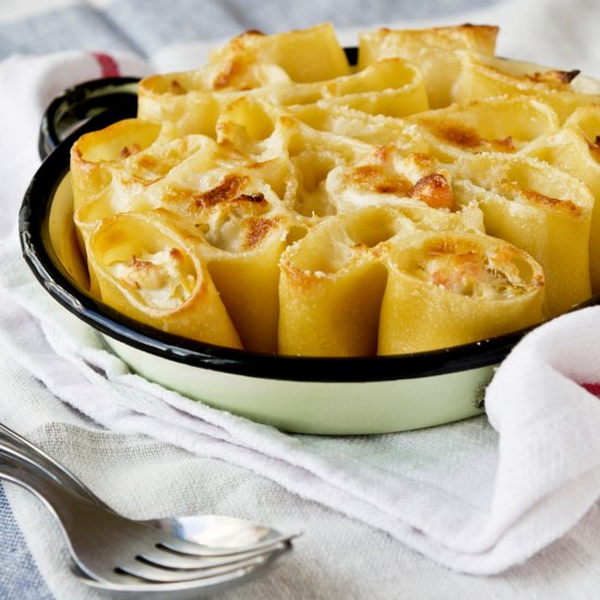 Baked Paccheri Pasta