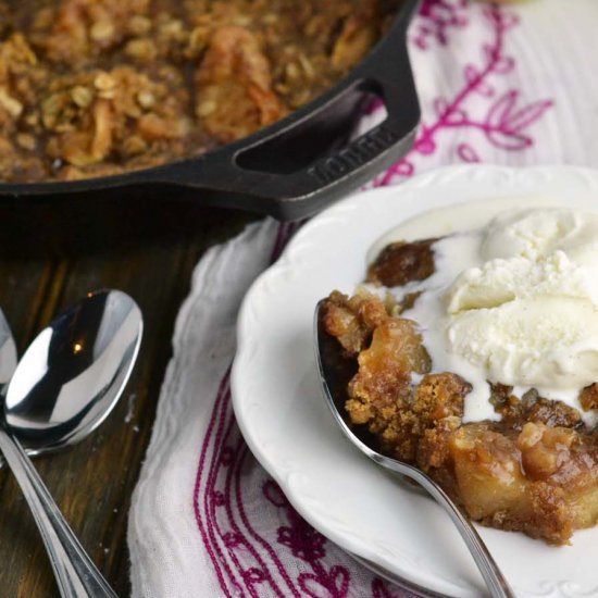 Skillet Apple Crisp