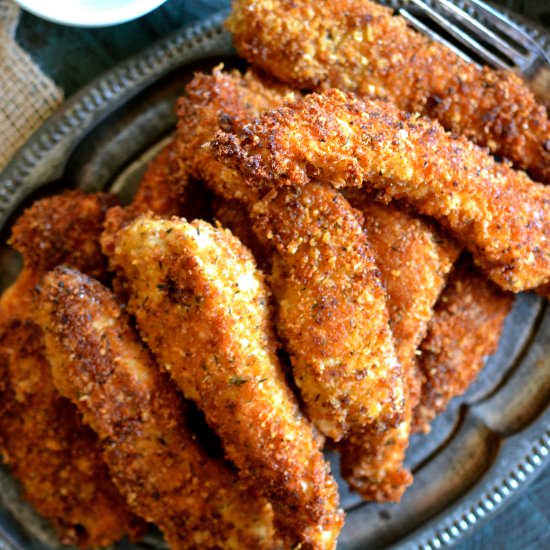 Crispy Fried Chicken Fingers