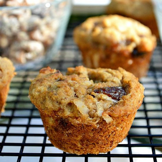 Oatmeal Date Coconut Bites