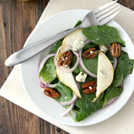 Autumn Spinach Salad